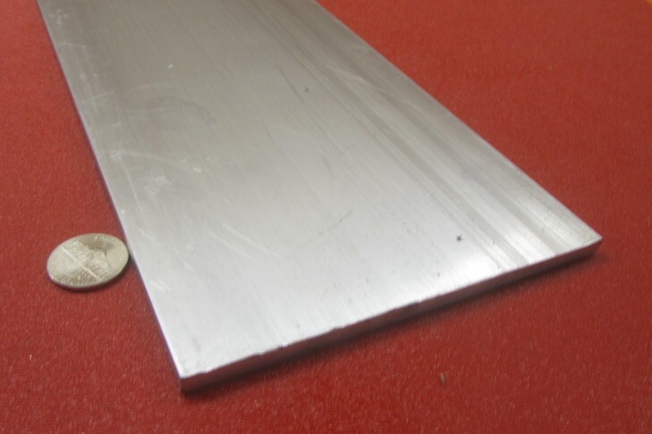 6061 T651 Aluminum Bar, 1/4″ (.250″) Thick x 5.0″ Wide x 60″ Length