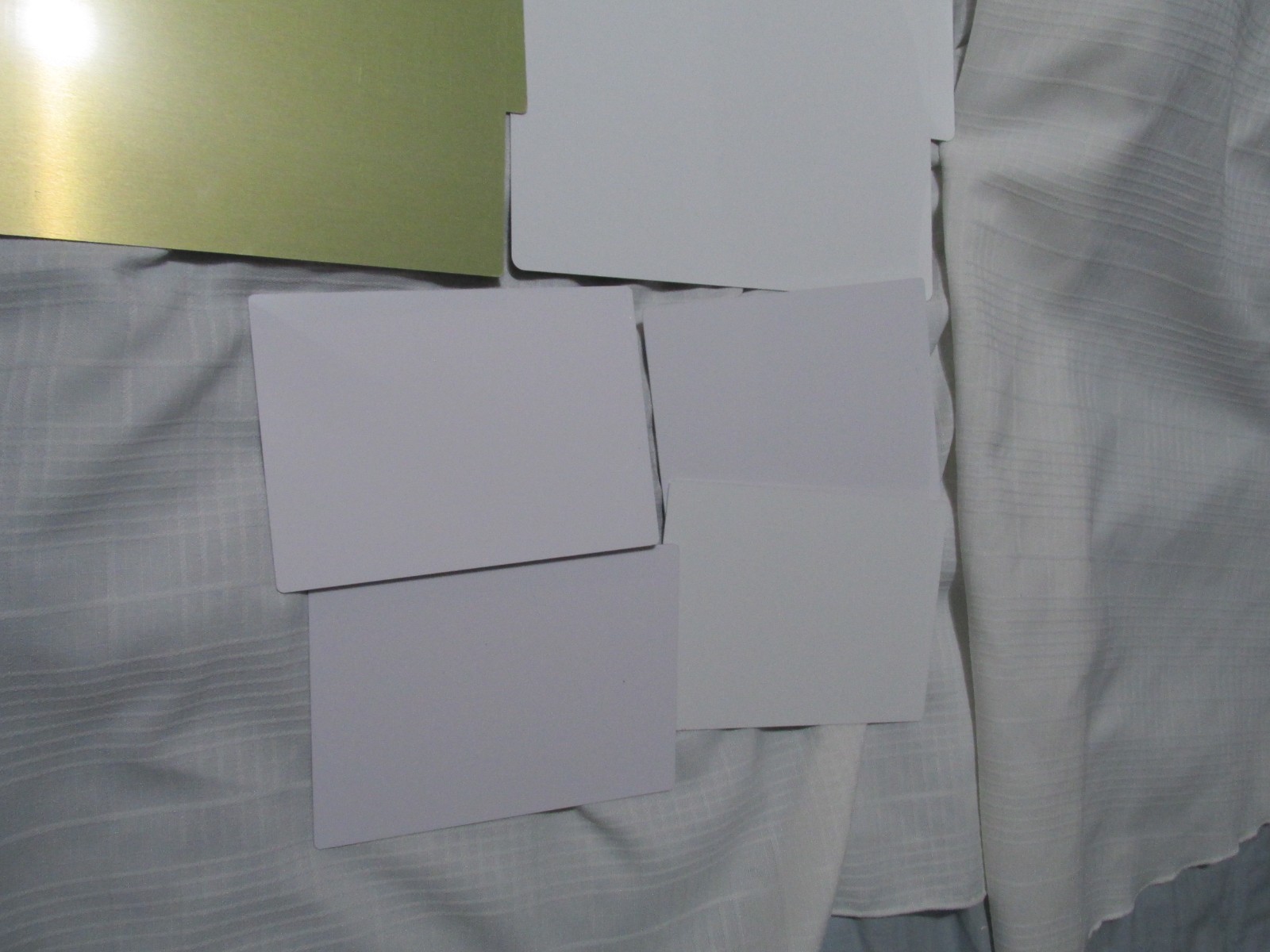 Various Sizes Aluminum Sheet Metal Thin Flat Lot of 13