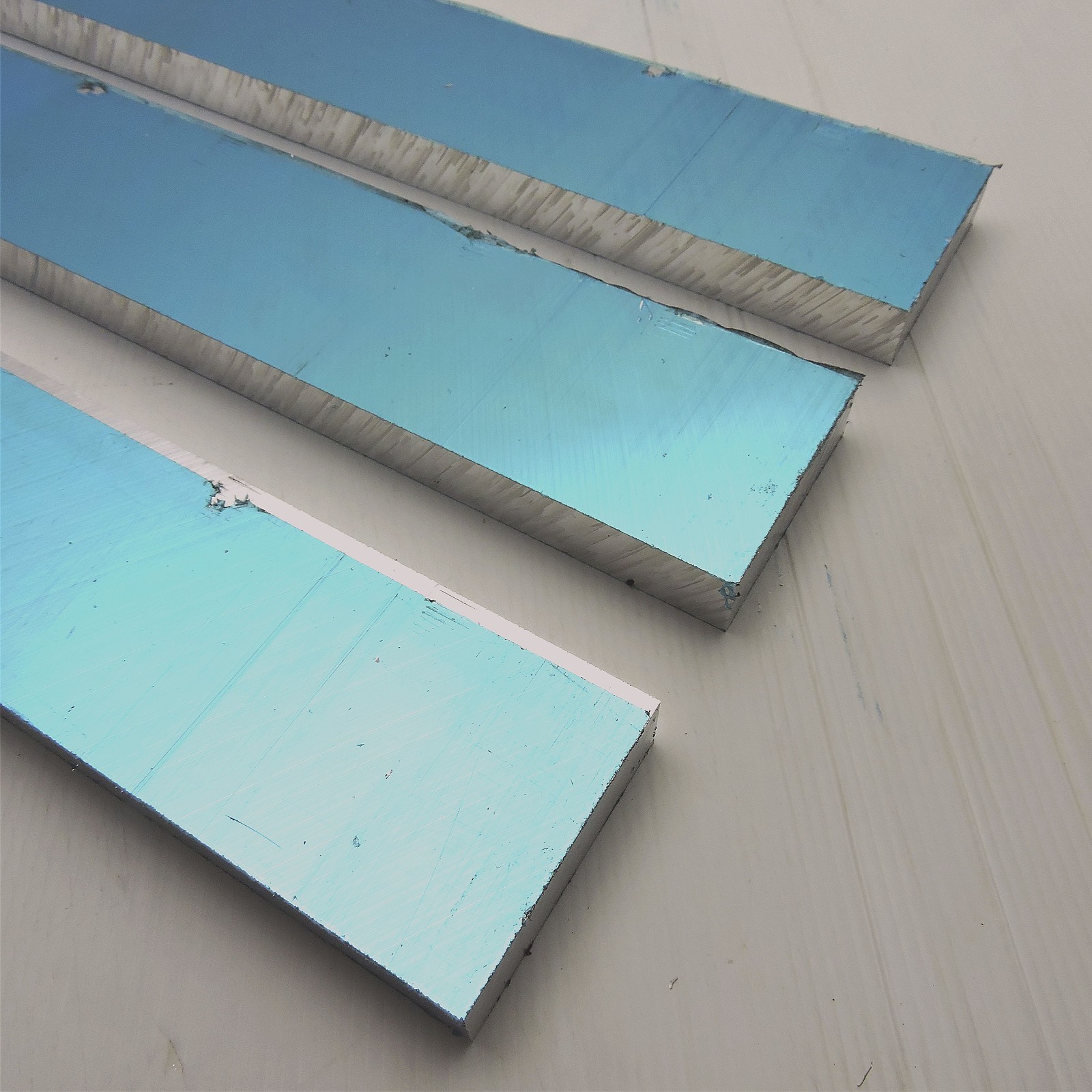 .75″ thick 3/4 Precision CAST Aluminum PLATE 3″ x 11.5″ Long QTY 3 sku157148