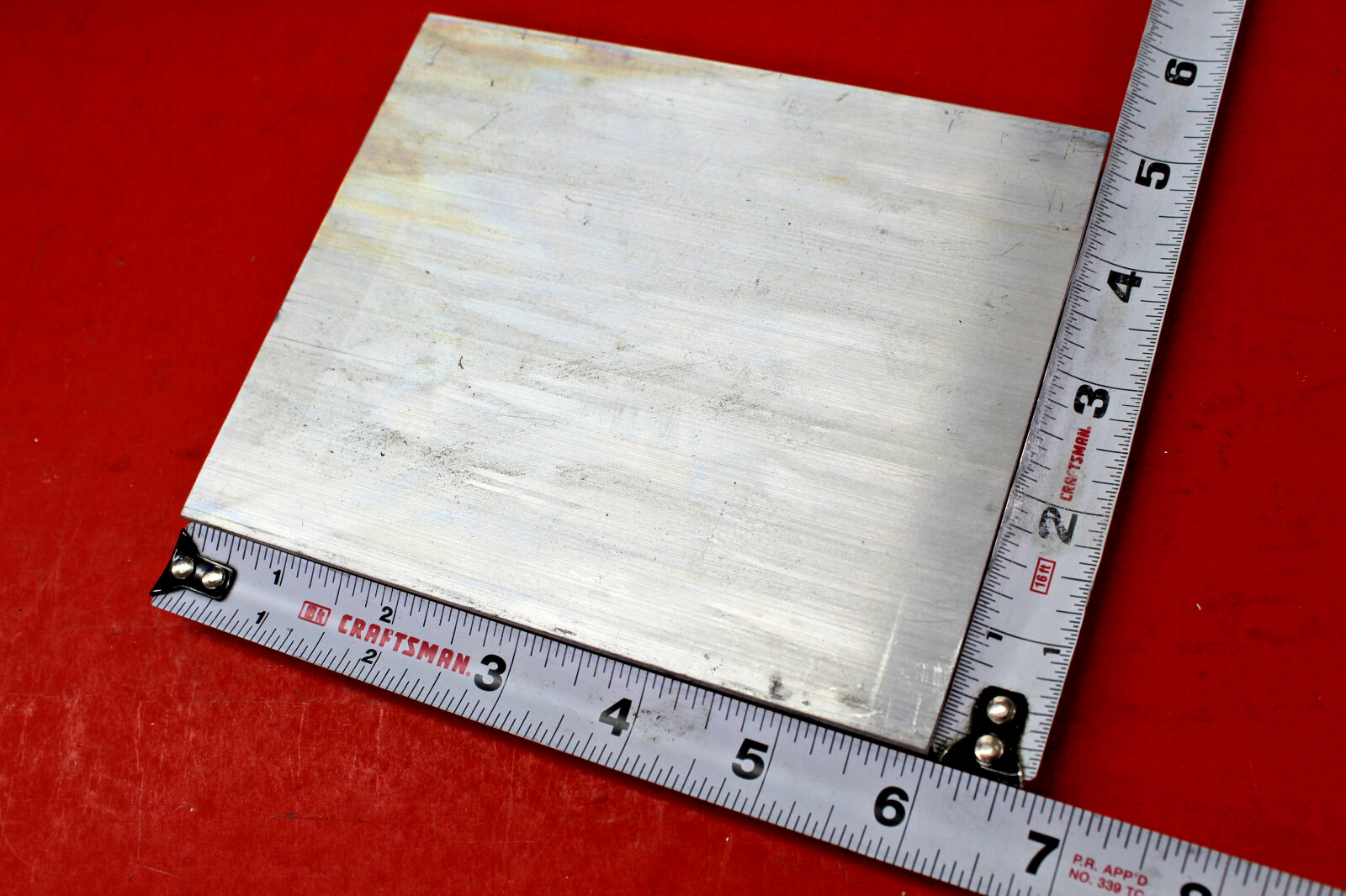 20 pieces 1/2″ X 5″ ALUMINUM 6061 Flat Bar 6″ LONG T6511 Extruded Mill Bar Stock