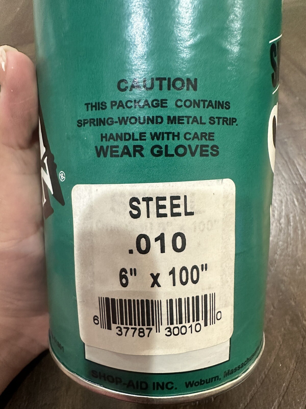 Shim In A Can .010 6”x 100” NEW BOX QTY 25