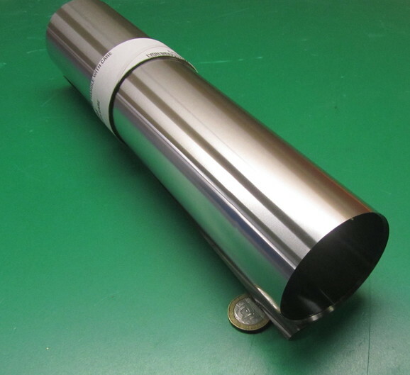301 Stainless Steel Sheet Shim, .003″ (+/-.0003″) x 12.0″ x 10 Foot Length