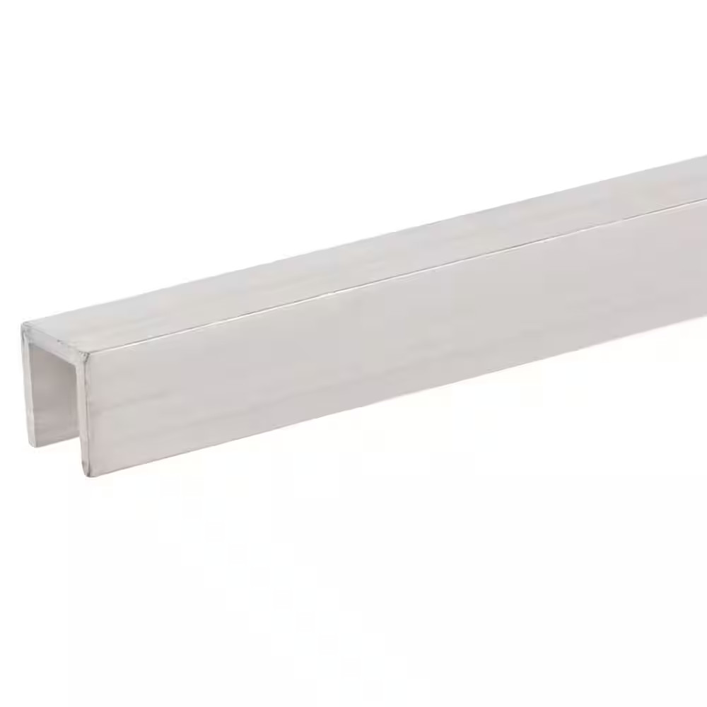 3/8 In. Wide (Inside) X 4 Ft. Aluminum Trim Channel