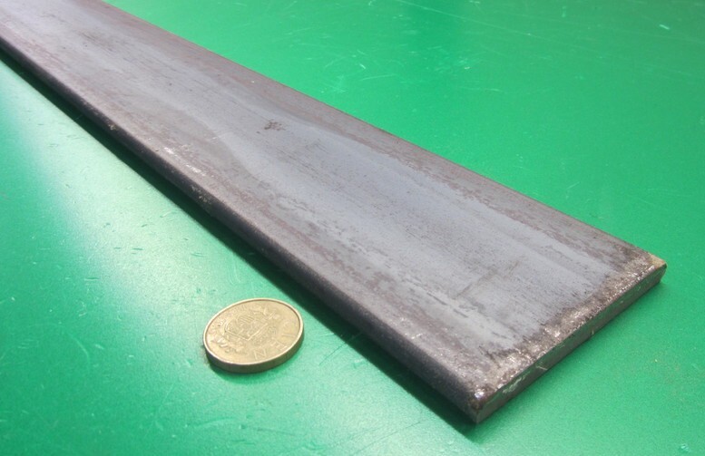 5160 Spring Steel (Knife, Blade) Bar .323″ (+/-.006″) Thick x 3″ Wide x 72″