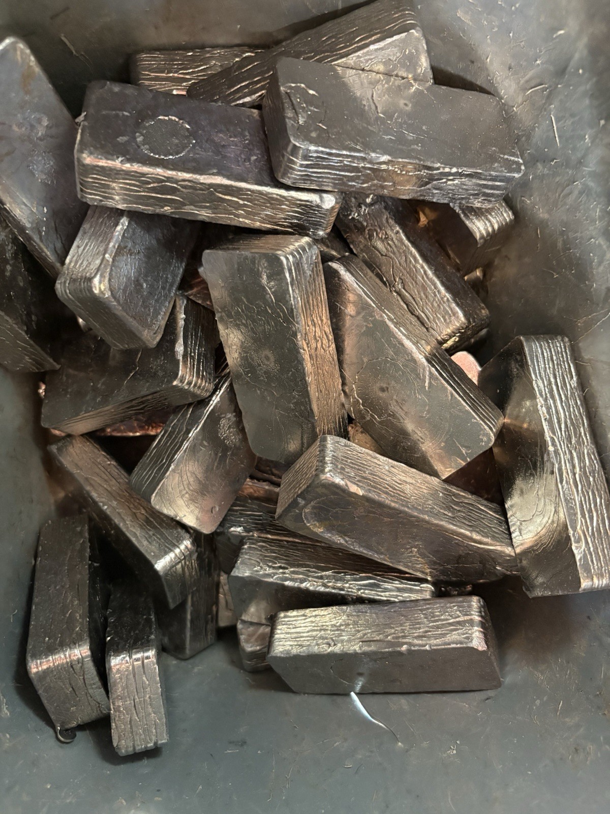 50+ Pounds Lead ingots with Free priority shipping