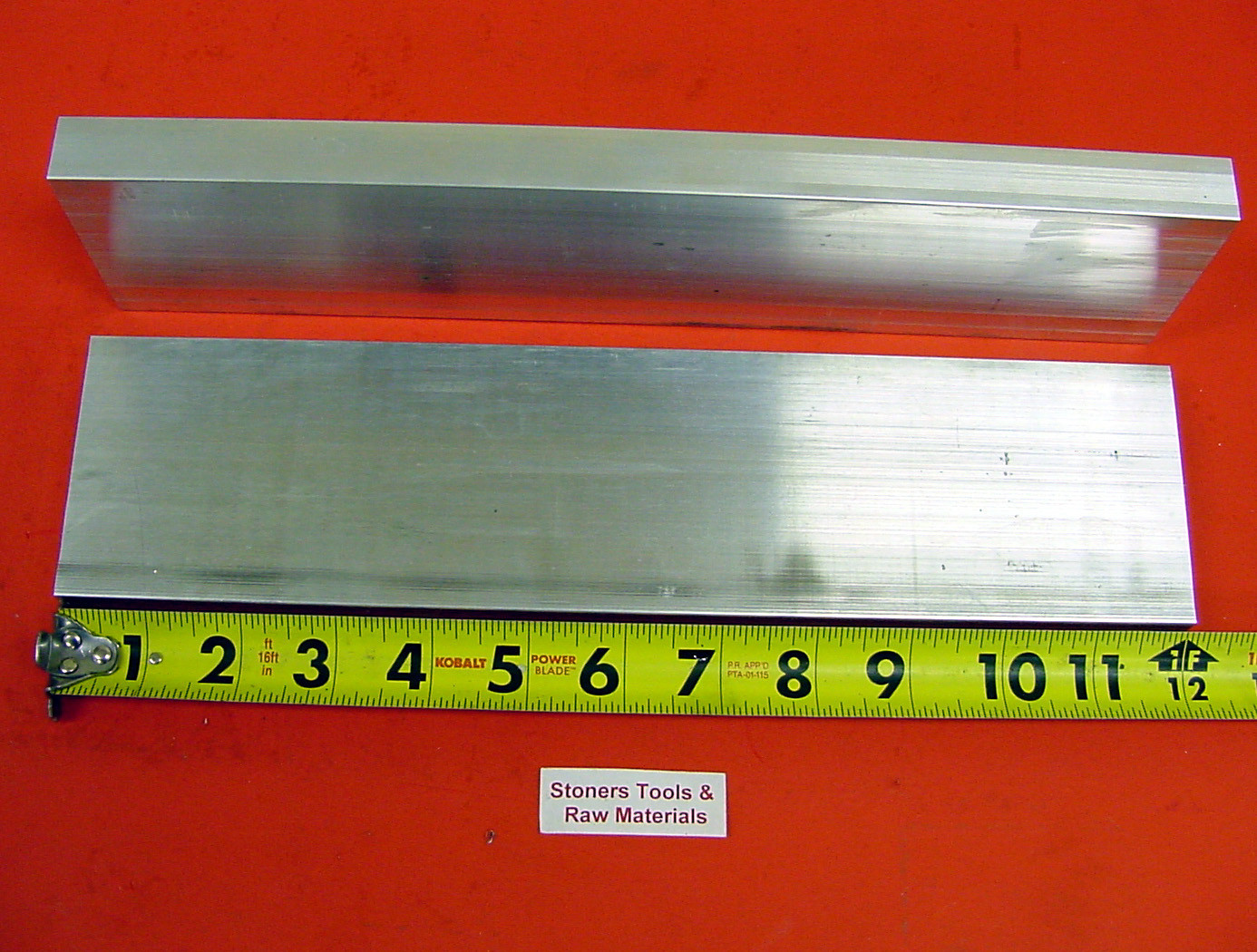 2 Pieces 1/2″ X 3-1/2″ ALUMINUM 6061 FLAT BAR 12″ long T6511 Solid Mill Stock