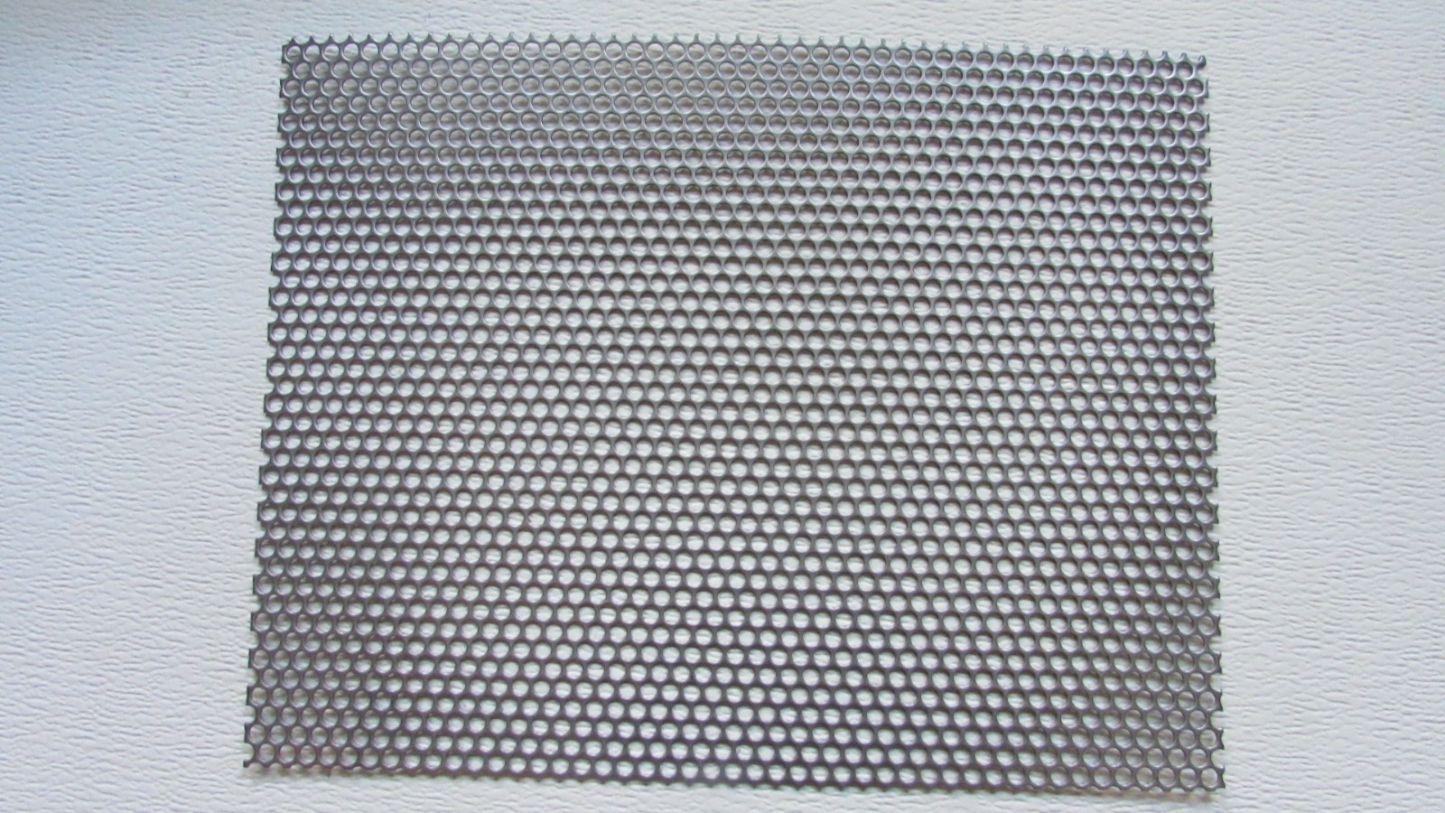 -1/4″ HOLE 18 GA.–(.048)- 304 S.S. PERFORATED SHEET–11-3/4″ x 12″