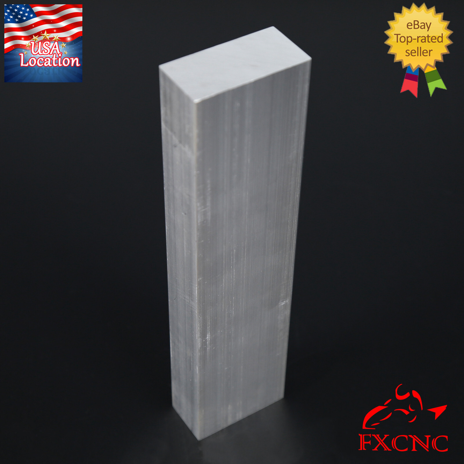 T6061 Aluminum Plate Flat Bar Strip Length 200mm Width 50mm Thickness 25mm