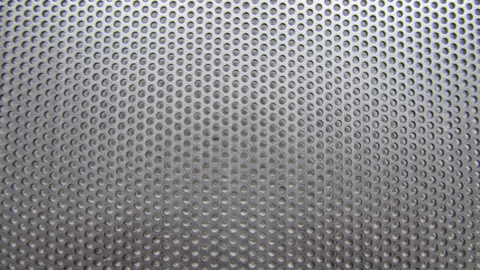 1/16 HOLES ON 3/32 CENTERS- 20 GA.STAINLESS PERFORATED SHEET- 11-1/2″ x 12″