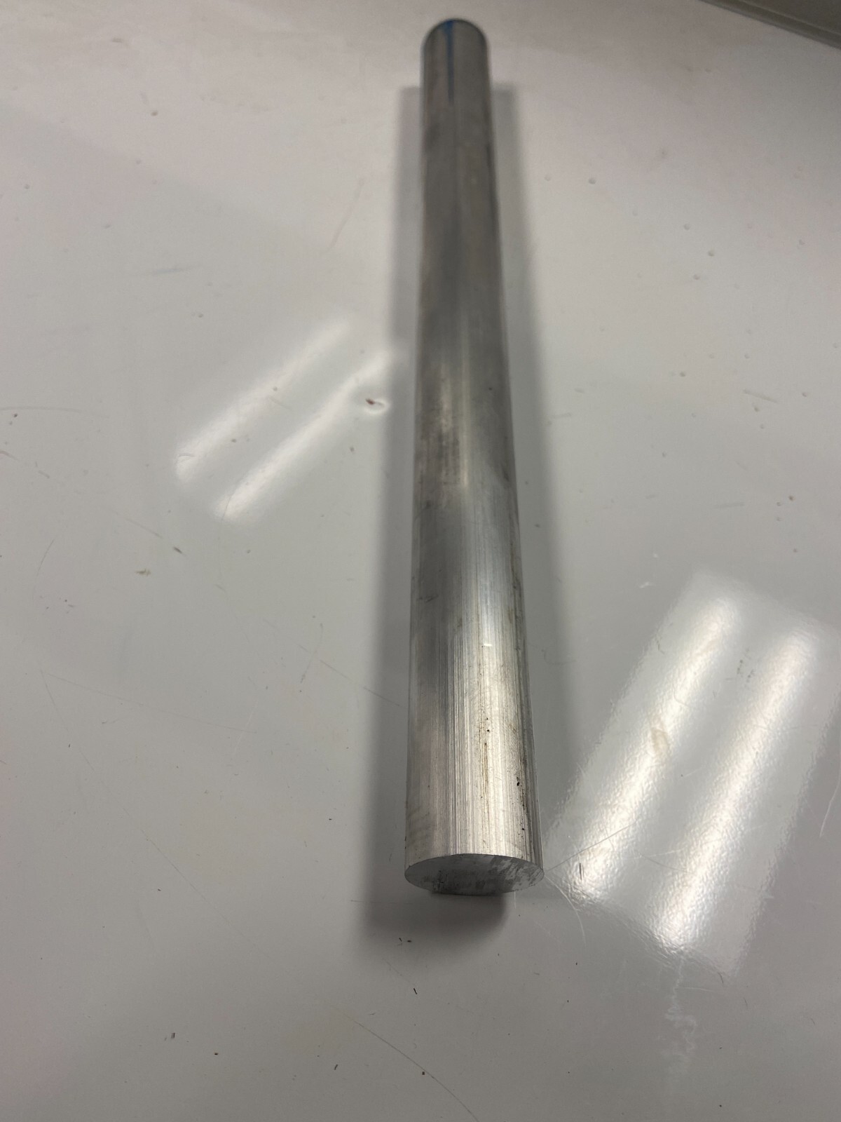 1 inch round stock Aluminum 1” x 12” Long T6551 extruded