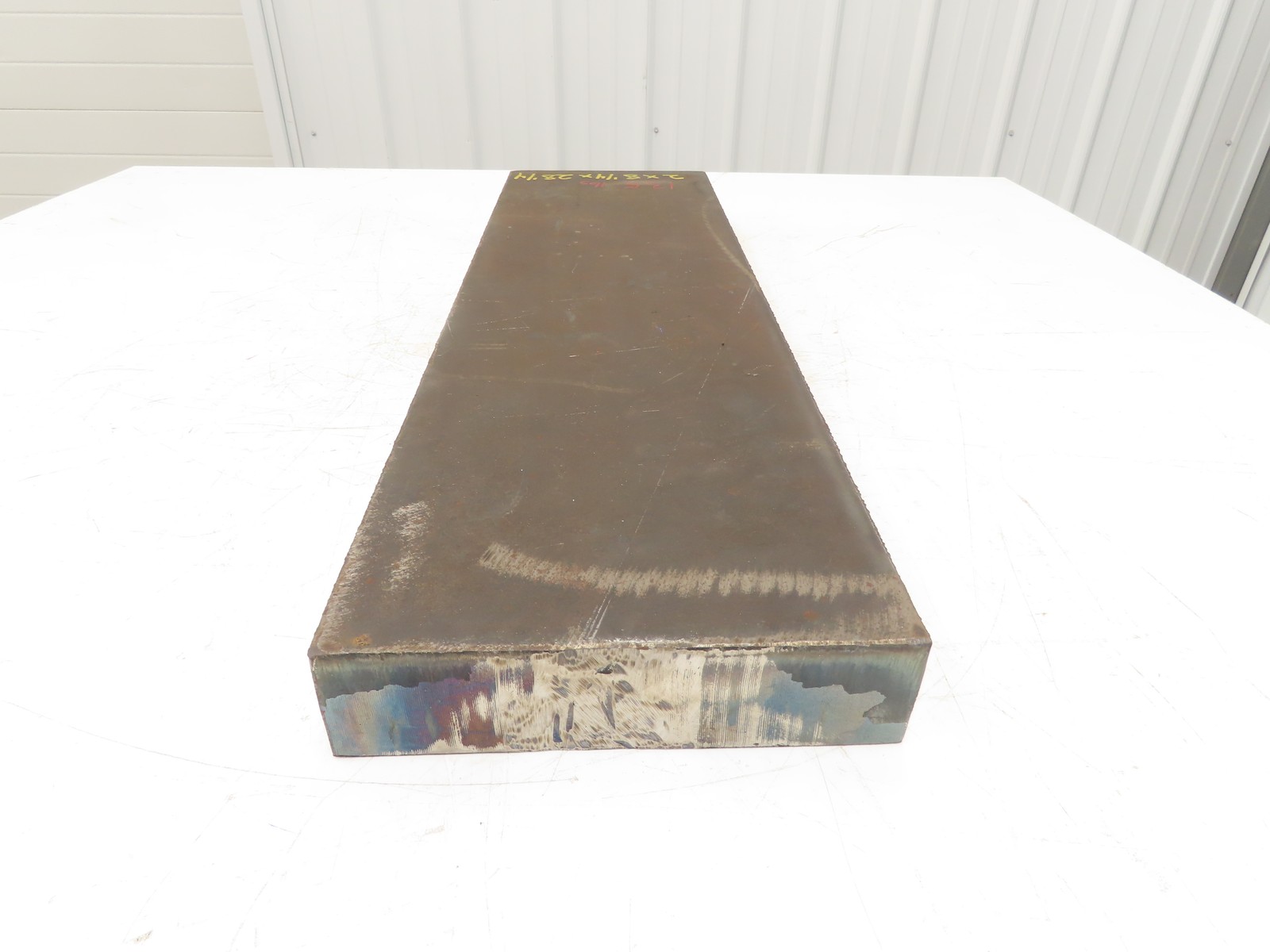 Mild Carbon Steel Rectangle Bar 2″x 8-1/4″ x 28-1/4″ 135Lbs
