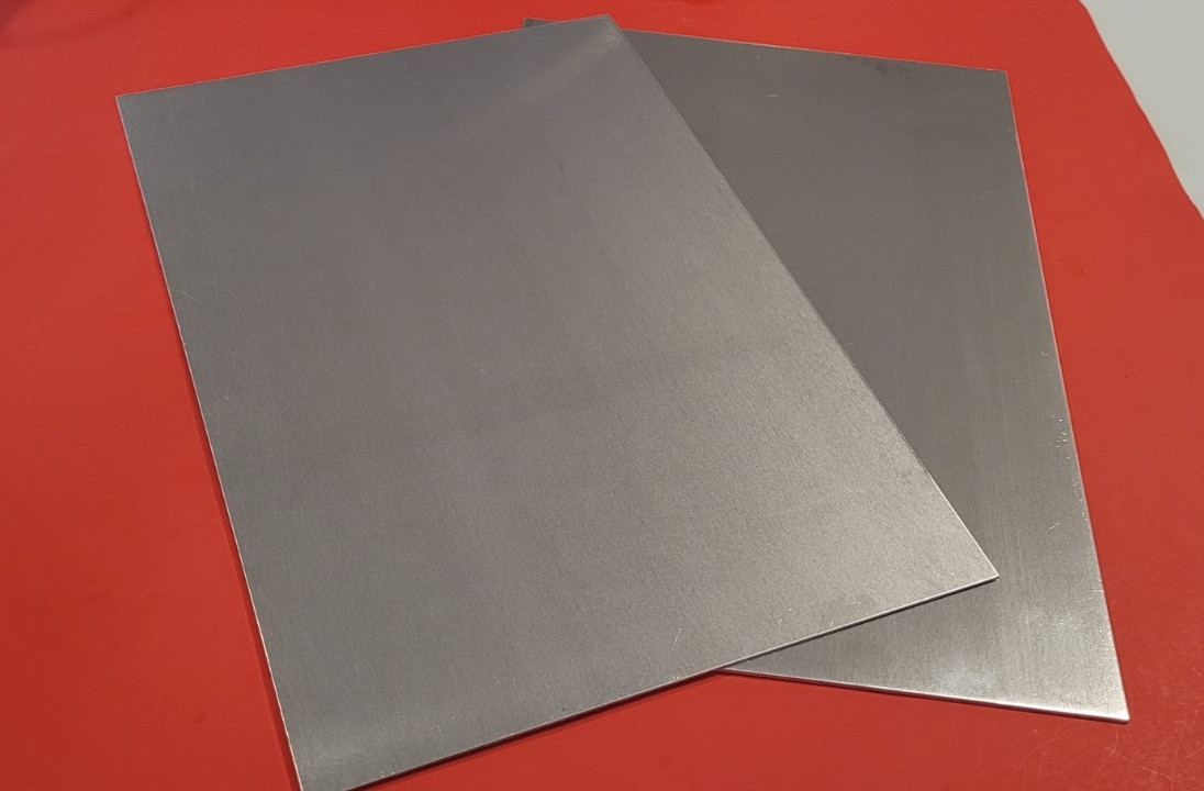 1/16″ 0.063″ 1100-H14 Aluminum Commercial Grade Sheet Metal, Plate. 9 1/2” x 14″