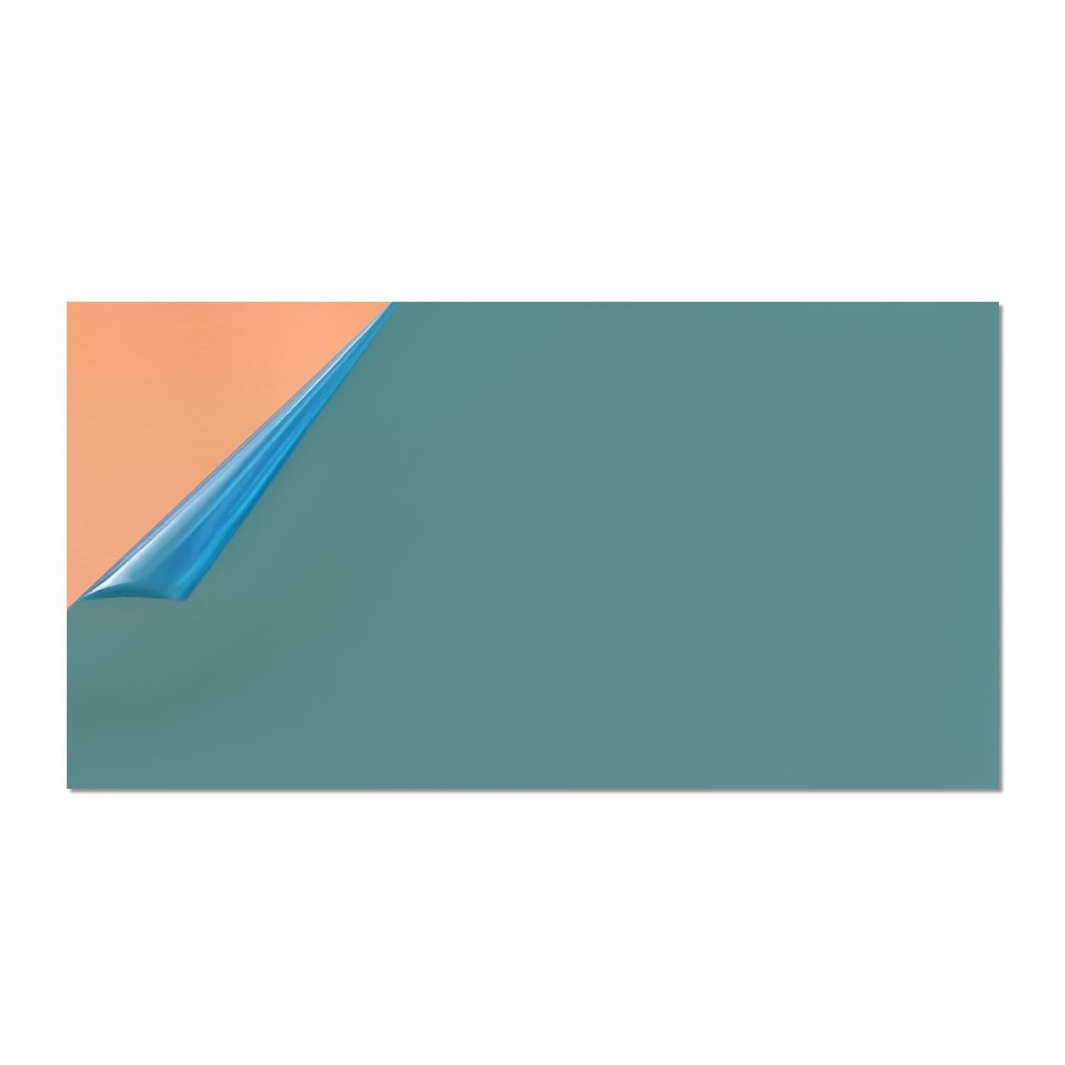 Copper Sheet Metal, 4″ x 8″ 16 Gauge 1.5mm Thick Copper Plate, 99.9% Pure Cop…