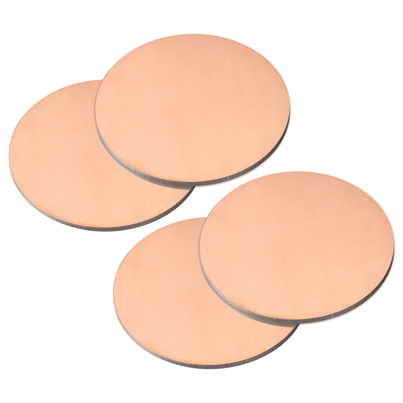 8pack Pure Copper Sheet 1″ x 0.04″ 18 Gauge T2 Copper Metal Round Plate