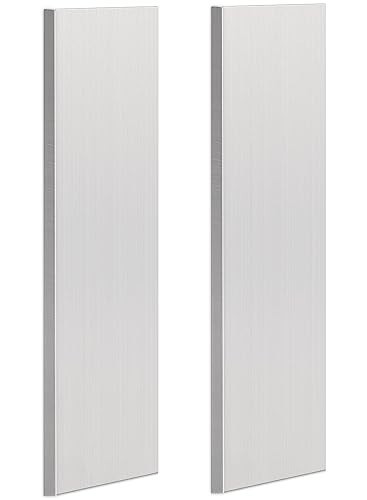 Aluminum Flat Bar 2 Pack 1/8 x 2 x 12 Inch 6061 Square Plate for Crafting DIY