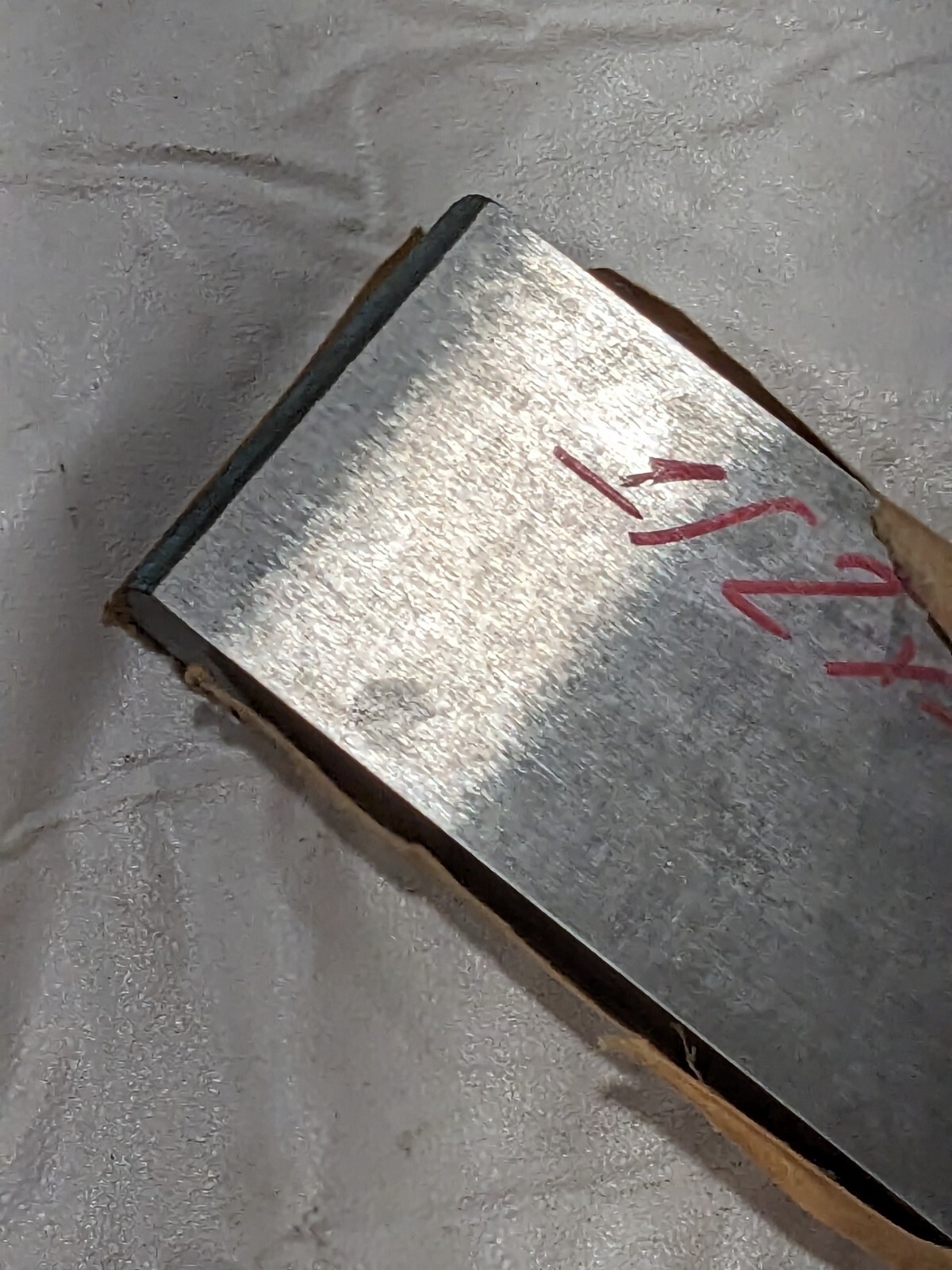 A2 Air-Hardening Flat Stock: 1/2″ Thick, 1-3/4″ Wide, 36″ Long 03719812