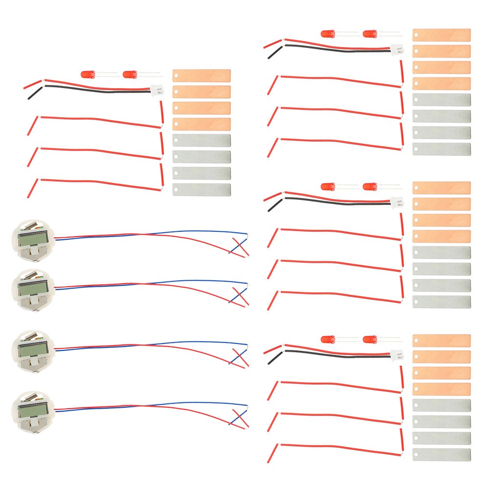 4 Sets Science Kits Electricity Education Battery Physics Teaching Experiment