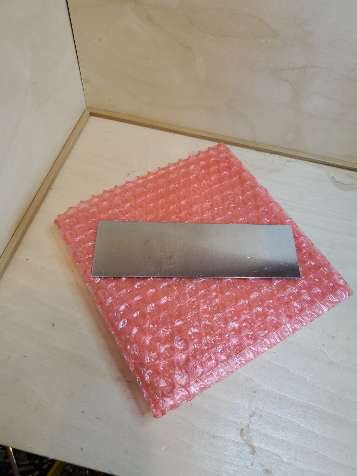 Stainless Steel shim stock 1.06″ X 0.015″ x 6″+ ONE PIECE PER LOT