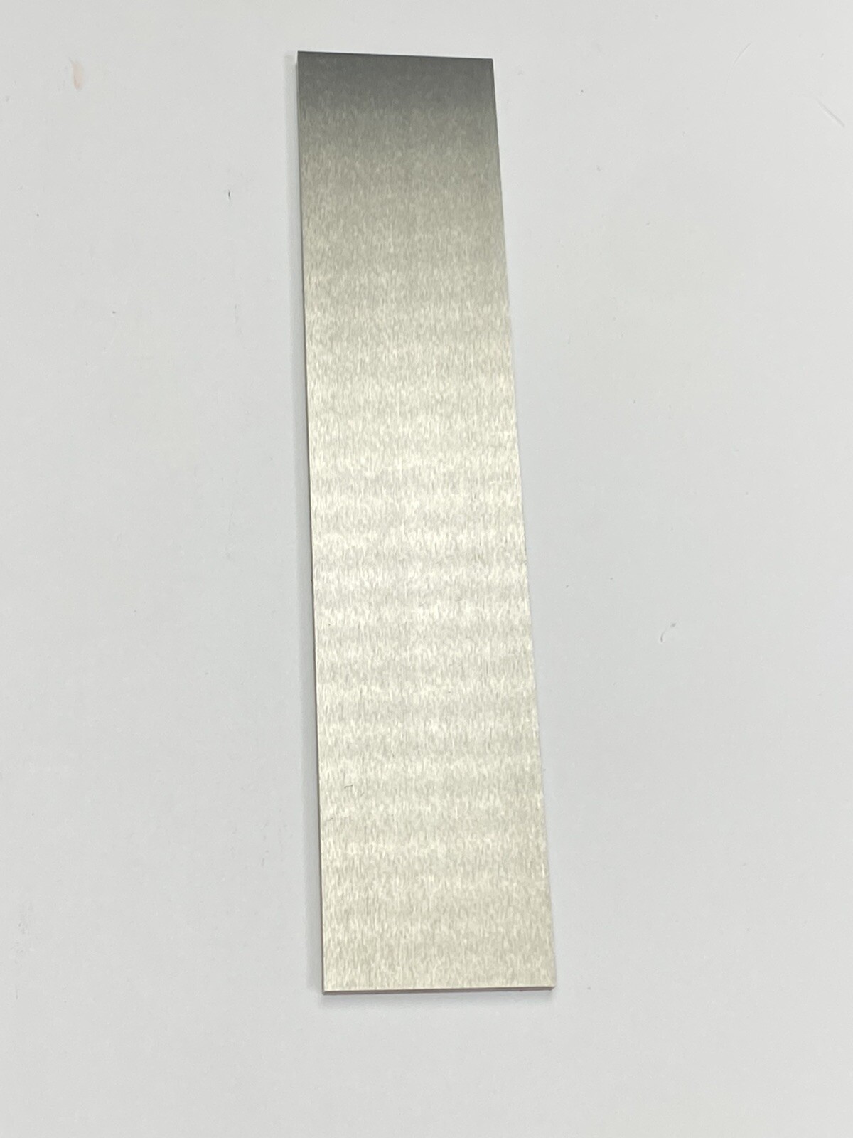 2-Pk Stainless Steel Flat Stock 1/8 x 1.25 x6″ brushed 1 side polished 1/2lb ea