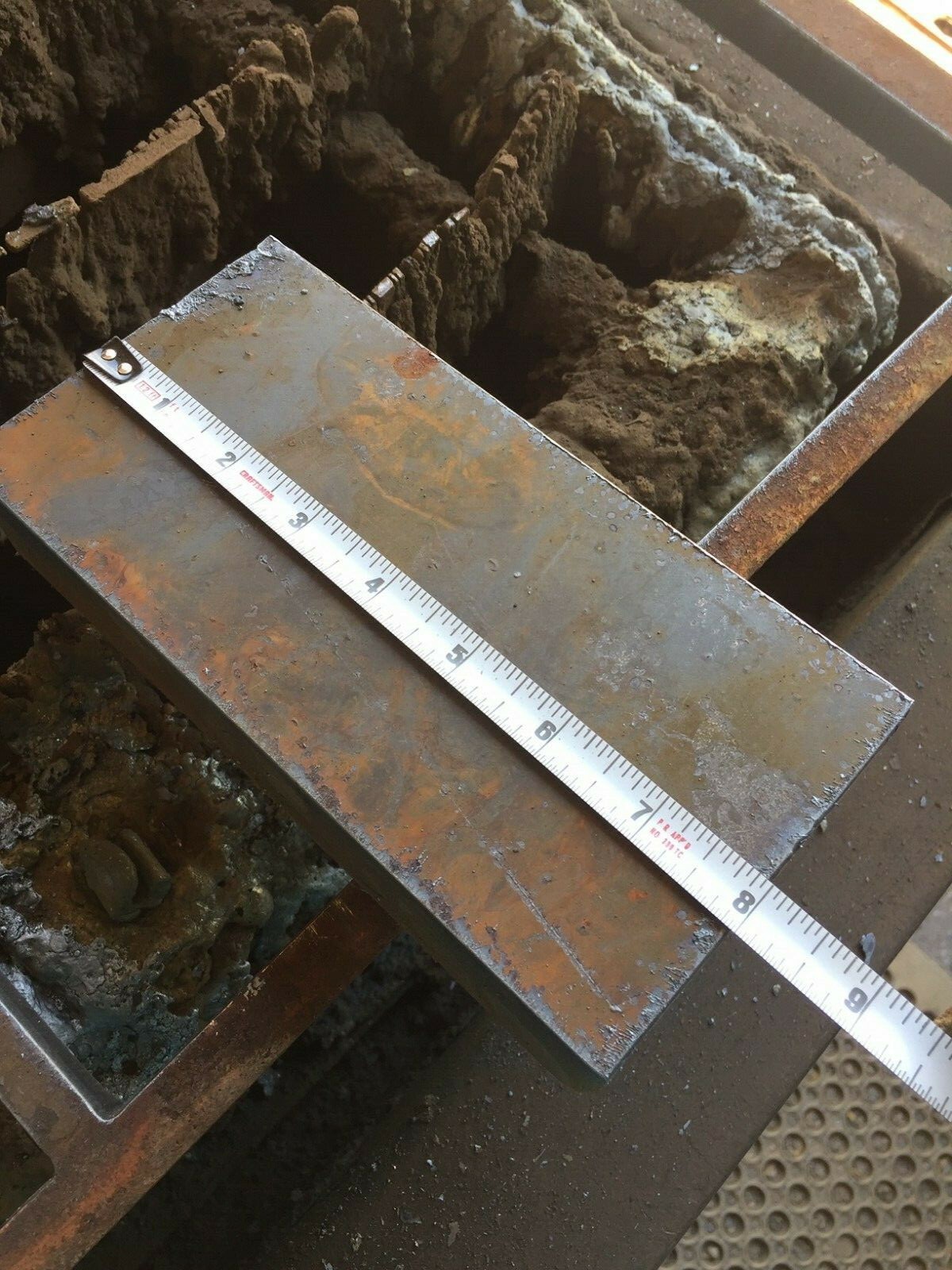 1 X 4 X 8″ Steel Flat Bar Plate 1 ” THICK Blacksmith Bench Plate Welding