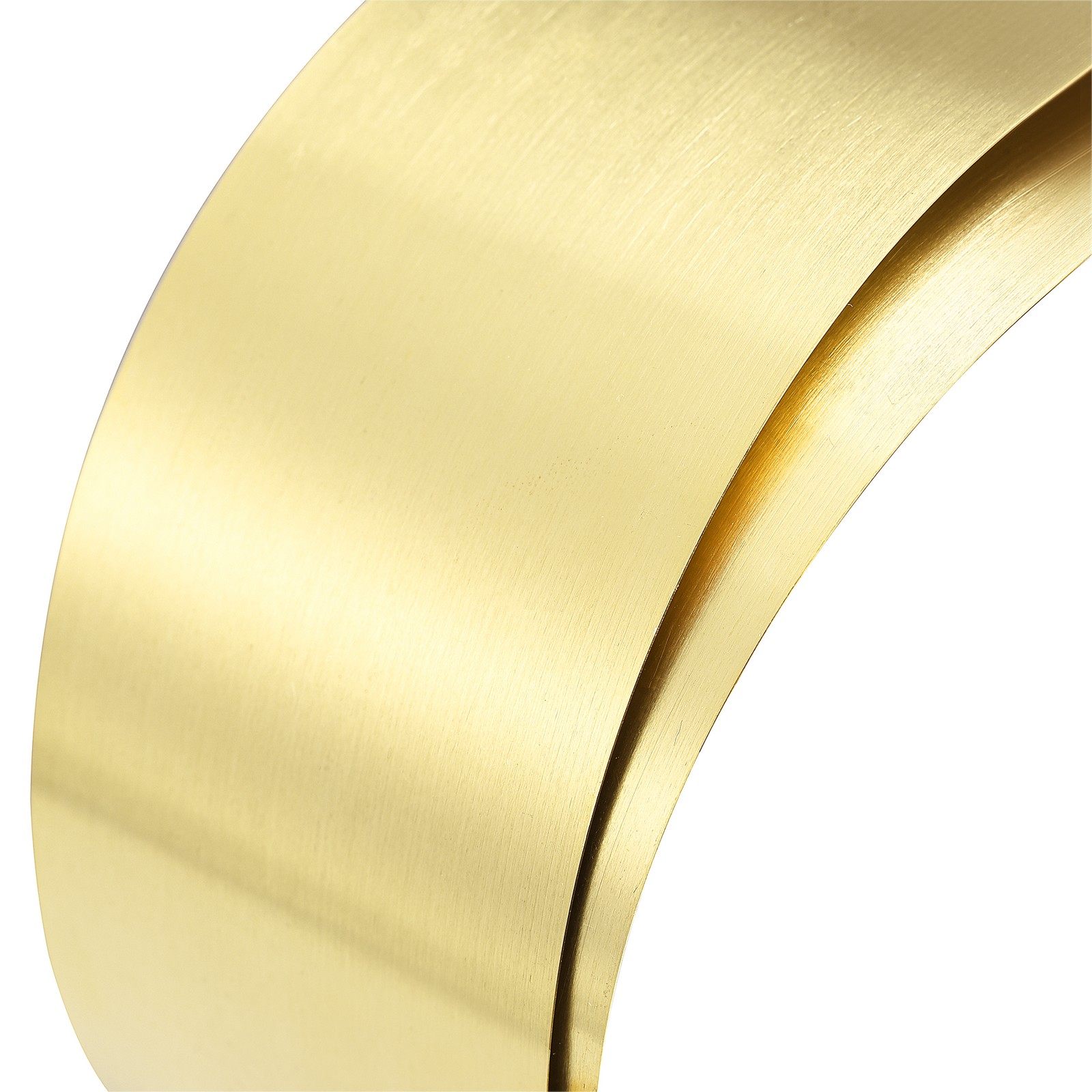 1000mm x 50mm x 0.2mm Brass Roll for DIY Projects Metal Foil Plate
