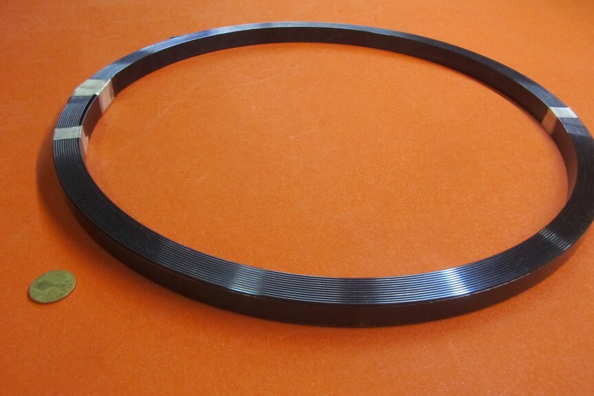 Blue Tempered Spring Steel Shim 0.062″ Thick x .750 Width x 50 FT Coil