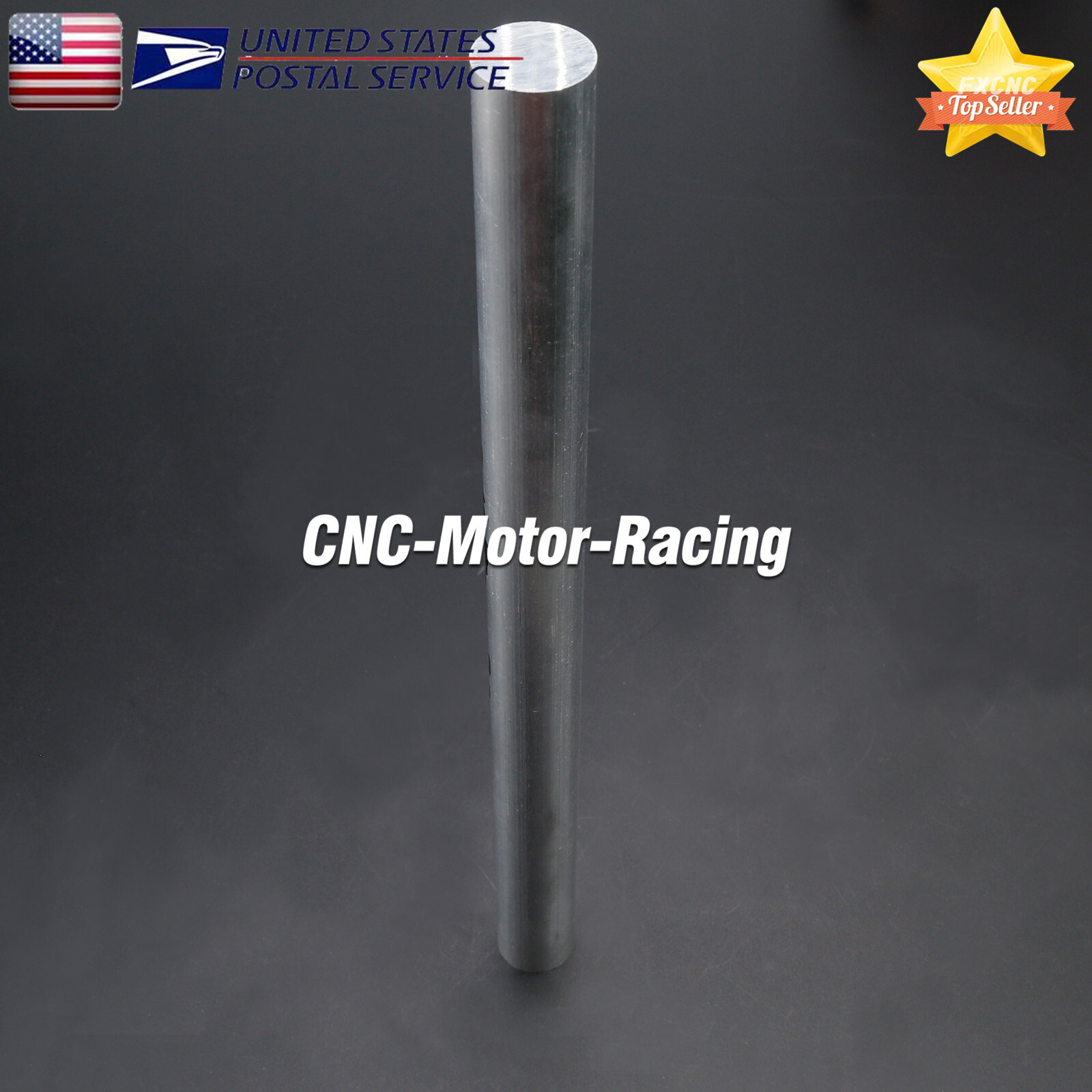2pcs Raw Aluminum Material Solid Rod Stick Long 12.99in 330mm Width 25mm 0.98″