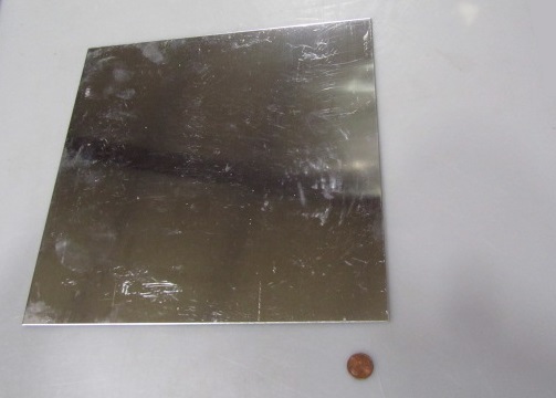 3003 Aluminum Sheet 1/2 Hardness, .032″ (1/32″) Thick x 12″ W x 12″ L 3 Units