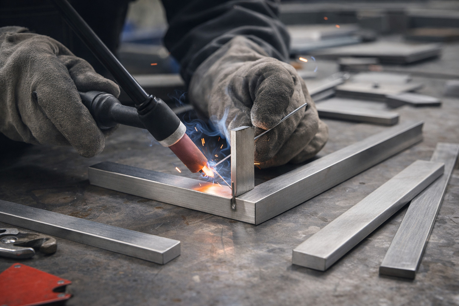 Stainless steel flat bar plate 3mm, 5mm, 6mm, 8mm and widths 20mm to 100mm