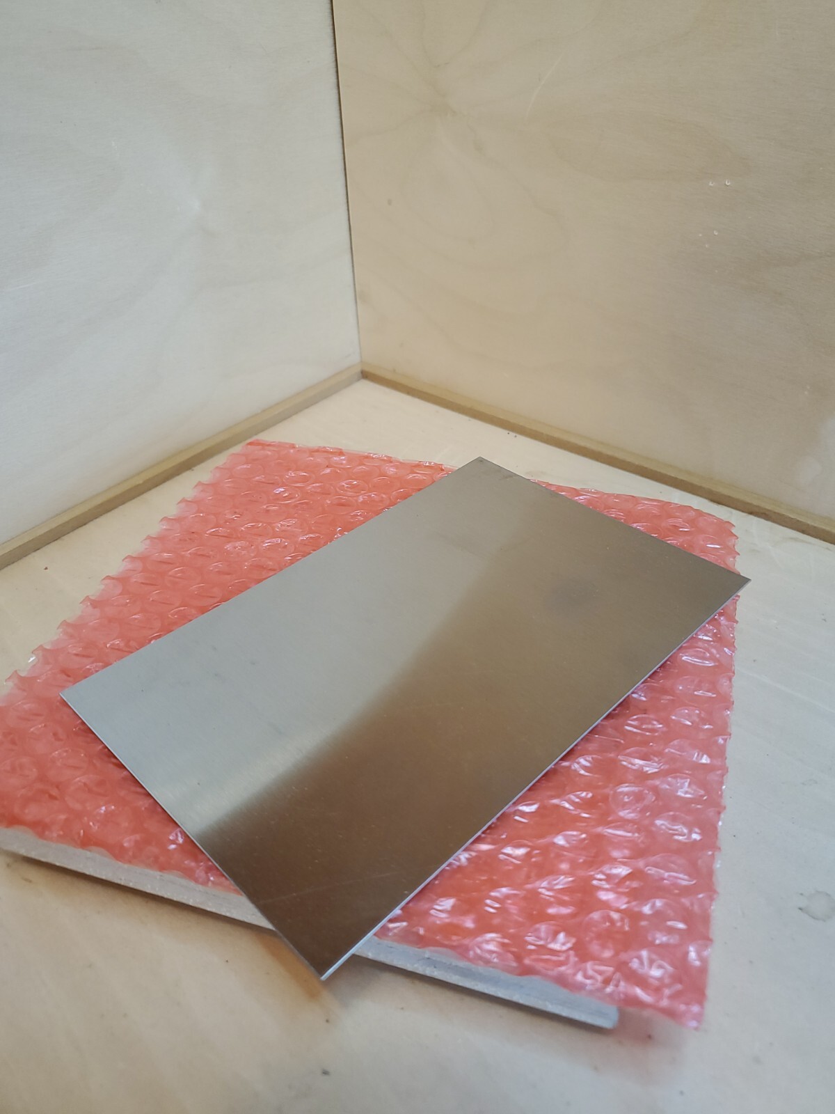 stainless steel sheet 1 piece 22 gage 6″ x 4″+- metal plate 430 welding tig mig