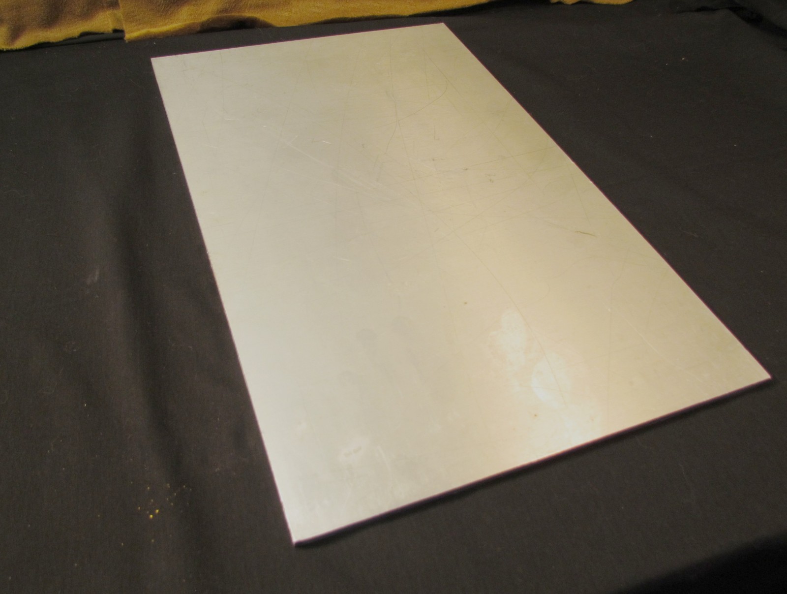 1/4″ x 15″ x 9.75″ Aluminum T6511 Extruded Flat Bar Stock 6061 Please Read Post