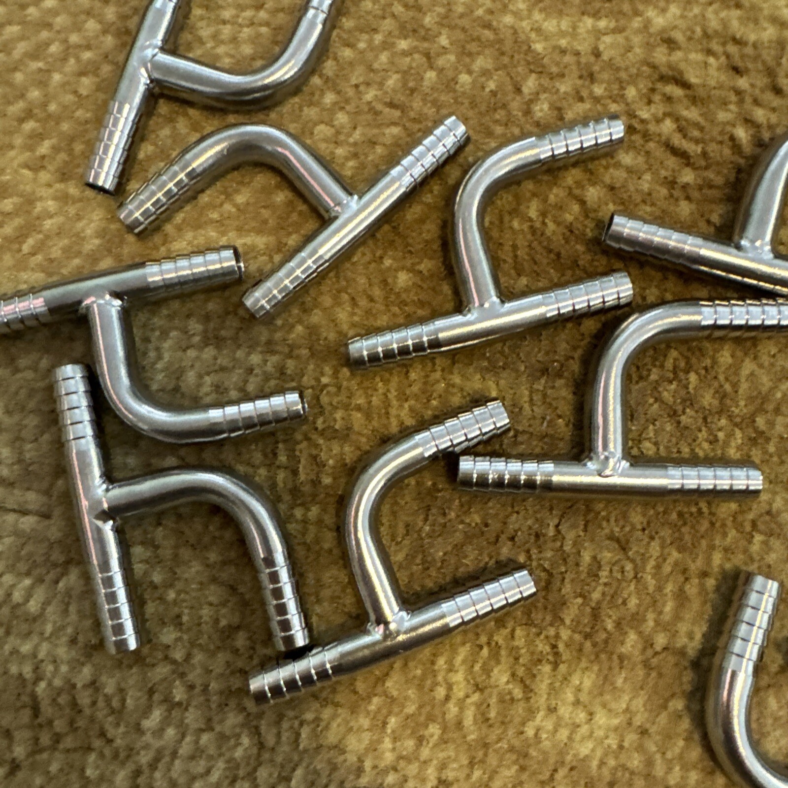 1/4 X 1/4 X 1/4 Stainless Steel Y’s