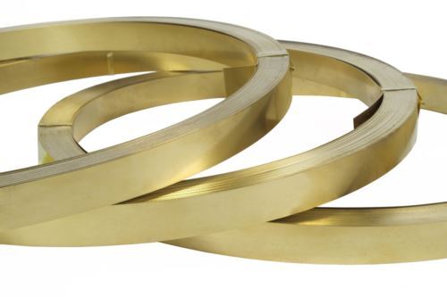 Brass band 0.05-0.4mm foil band CuZn37 flat 2.0321 brass sheet brass foil