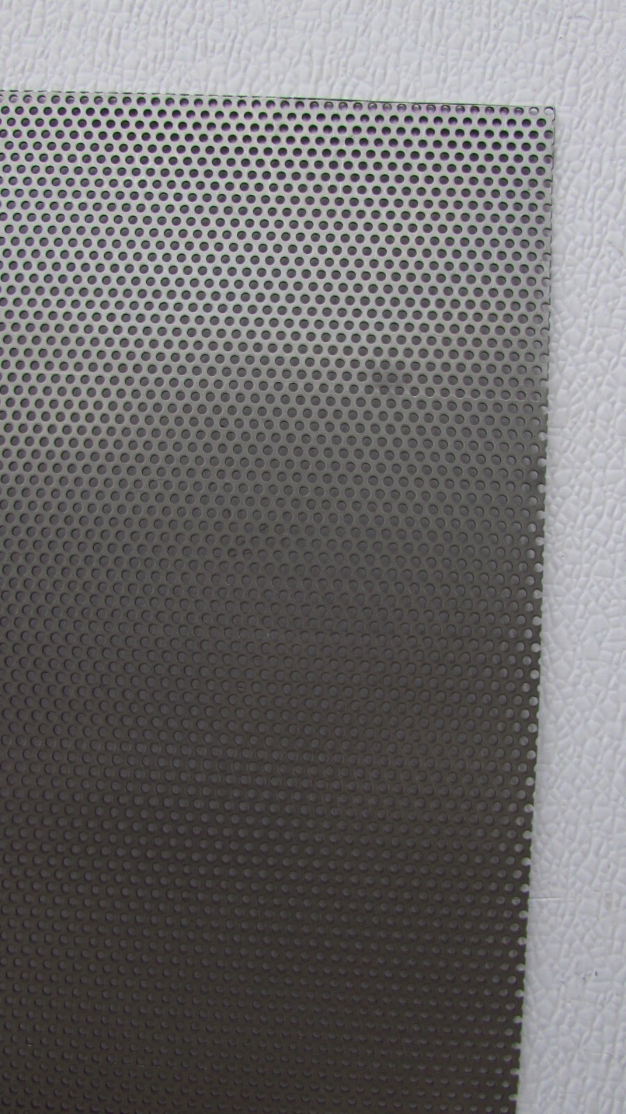 3/32″ HOLE ON 5/32″ CENTER-20 GA.-PERFORATED STAINLESS SHEET–12-3/4″ x 6-3/8″