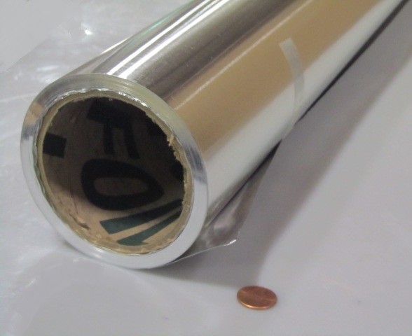 1100 Aluminum Foil (O) .005″ Thick x 36″ Wide x 50 Feet Long Roll
