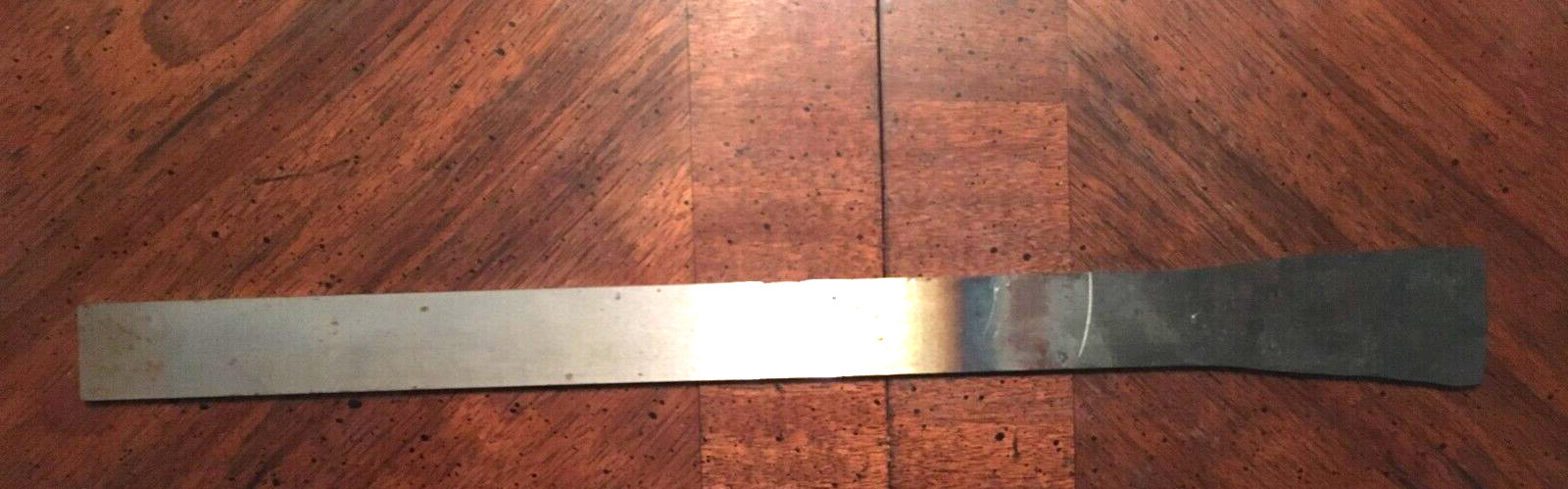 Vintage Ground Flat Stock 3/16″ x 1″ x 14 1/2″ oil Ryerson