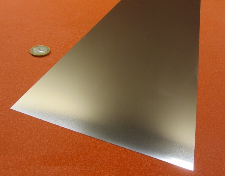 18-8 Stainless Steel Sheet, Full Hard, .020″ x 6.0″ x 100″