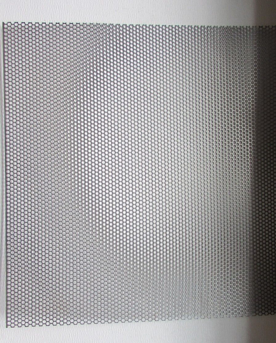 1/4″HOLES ON 5/16″CENTER–20 GA. –12″ X 24″ STAINLESS PERFORATED SHEET