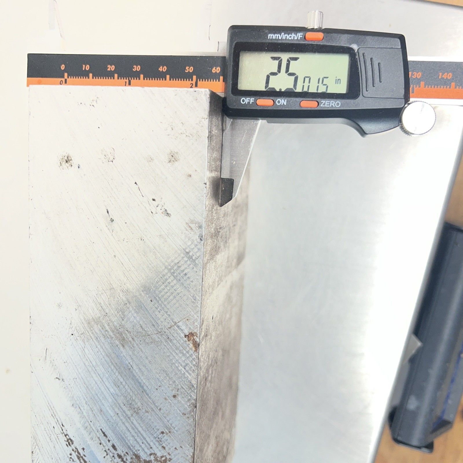 2.5 x 4 x 7.5” THICK BLOCK Steel Bar Target Plate Blacksmith Bench Hammer Plate