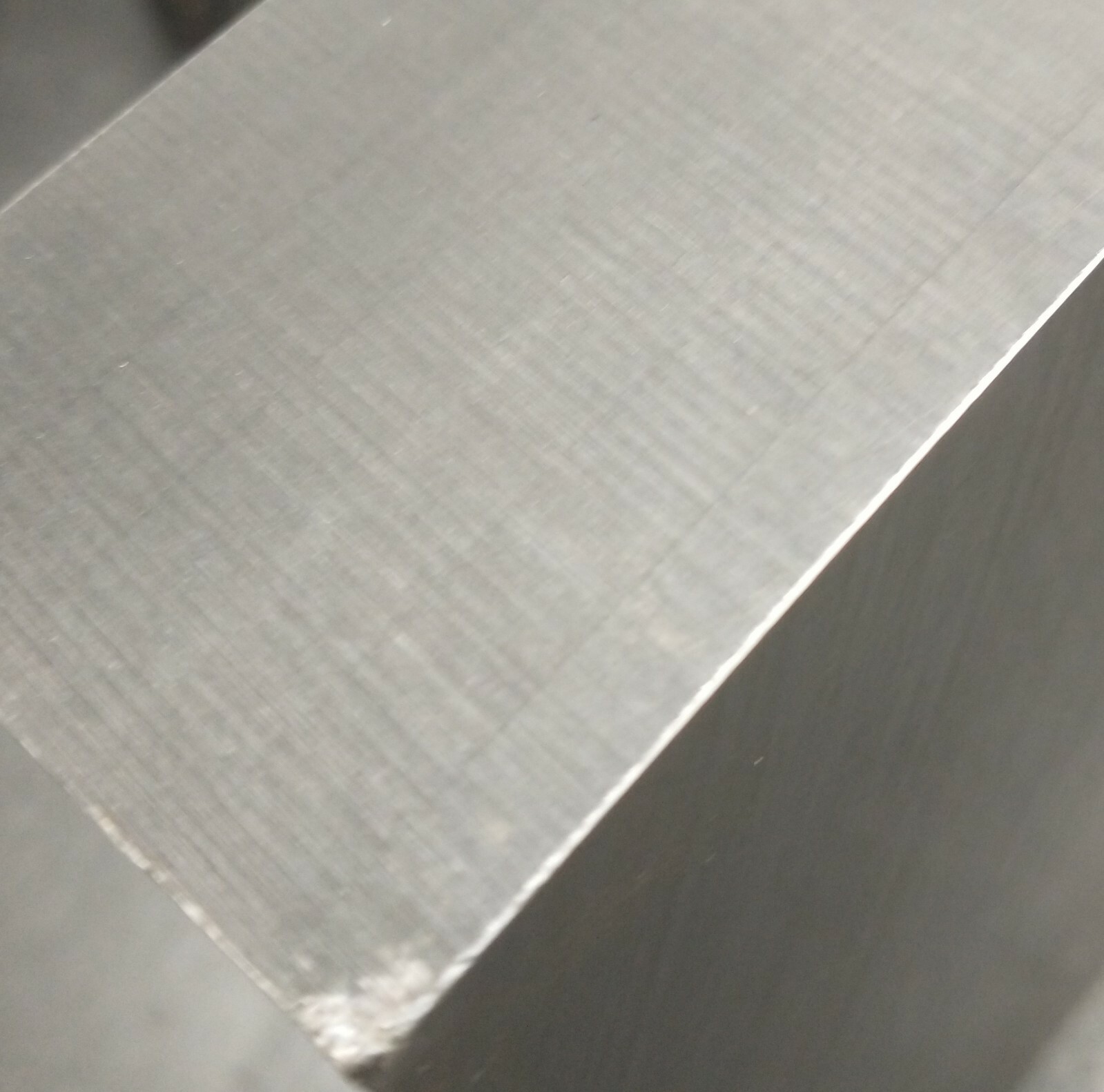 4140 Tool Steel Blanchard Ground Flat 1.990 x 4.08 x 8.155 Machinist CNC Square