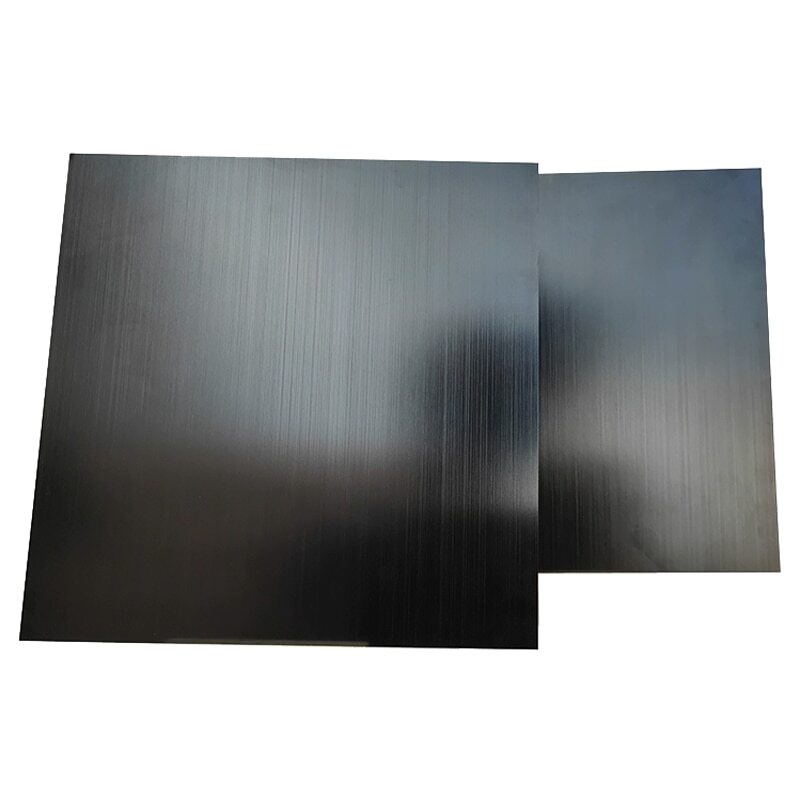 Black Anodized Aluminum Plate Oxide Alloy Flat sheet Thick0.5/0.8/1.0/1.5/2.0mm