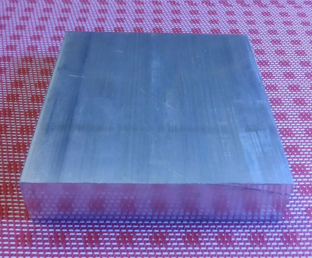 1″ X 4″ X 4″ aluminum 6061 T6511 new solid plate flat bar stock mill block MT