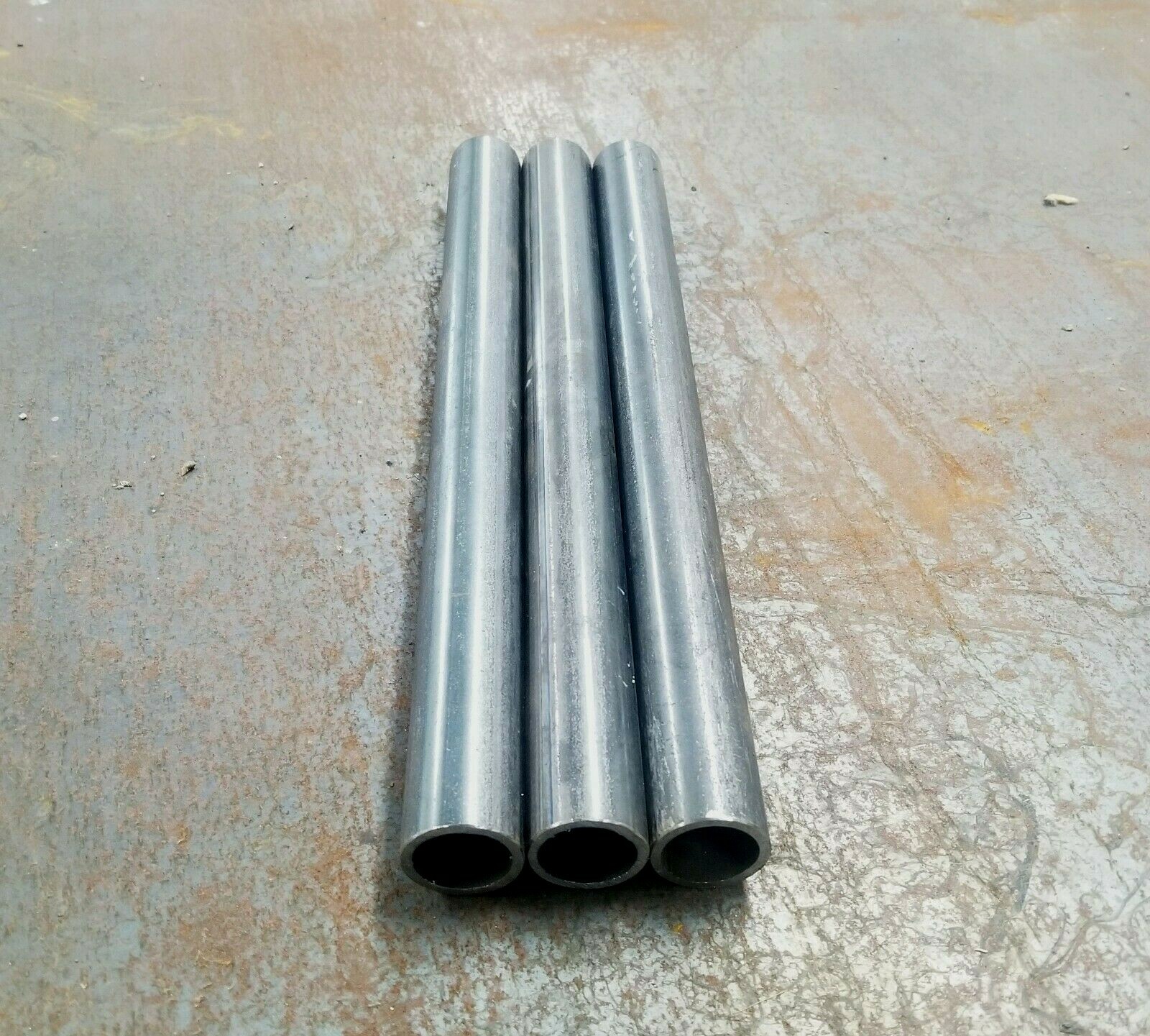 STEEL PIPE 3/4″ SCHEDULE , three 12″ pieces, outside diameter 1.05″