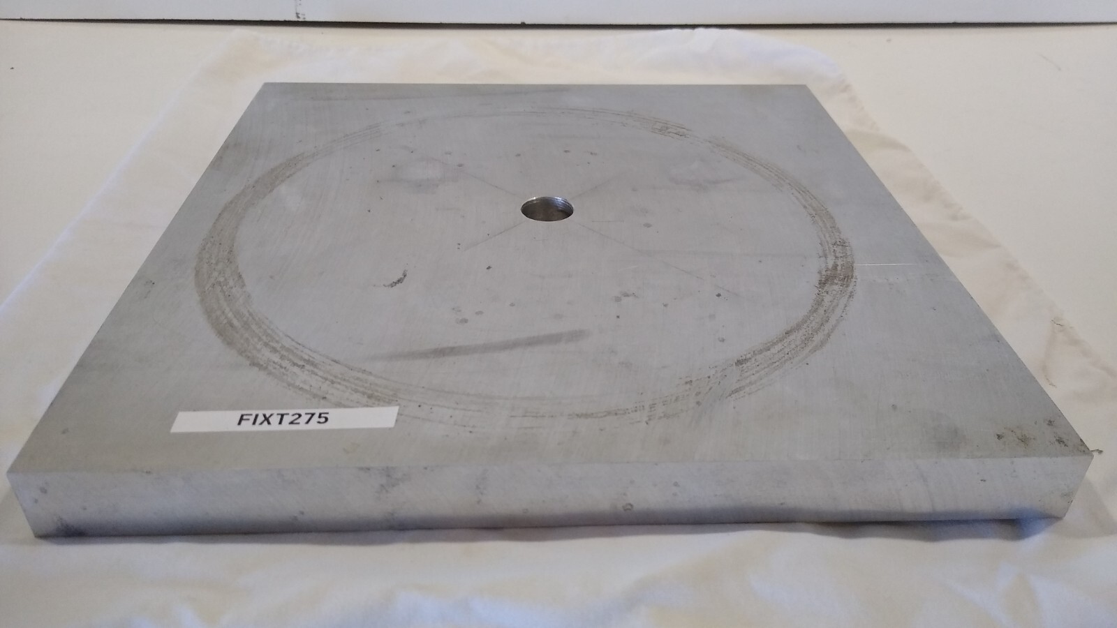 1″ Thick Aluminum Industrial Tooling Plate 12″ x 12″ in size, 6061 7075