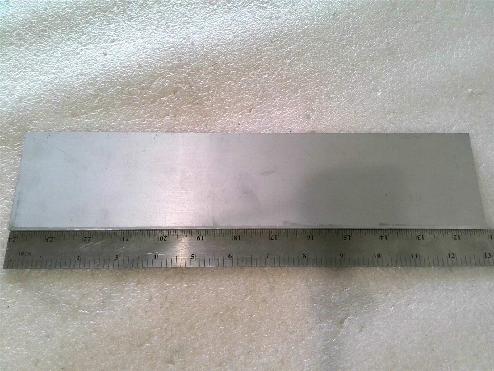 ALUMINUM ALLOY SHEET 6061-T6 GRADE 0.190″ X 2.75″ X 12.75″ (LOT OF 2 SHEETS)
