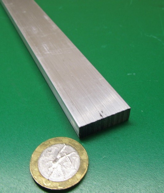 6061 T651 Aluminum Bar, 5/16″ (.312″) Thick x 1.0″ Wide x 36″ Length, 2 Units