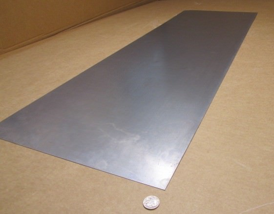 Spring Steel Annealed Sheet 0.025″ Thick x 15.0″ Wide x 48″ Length