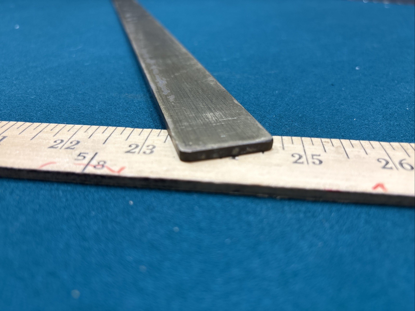Brass Bar Stock Flat Long: 29-1/2 x 1-3/16 x 1/8 Inches