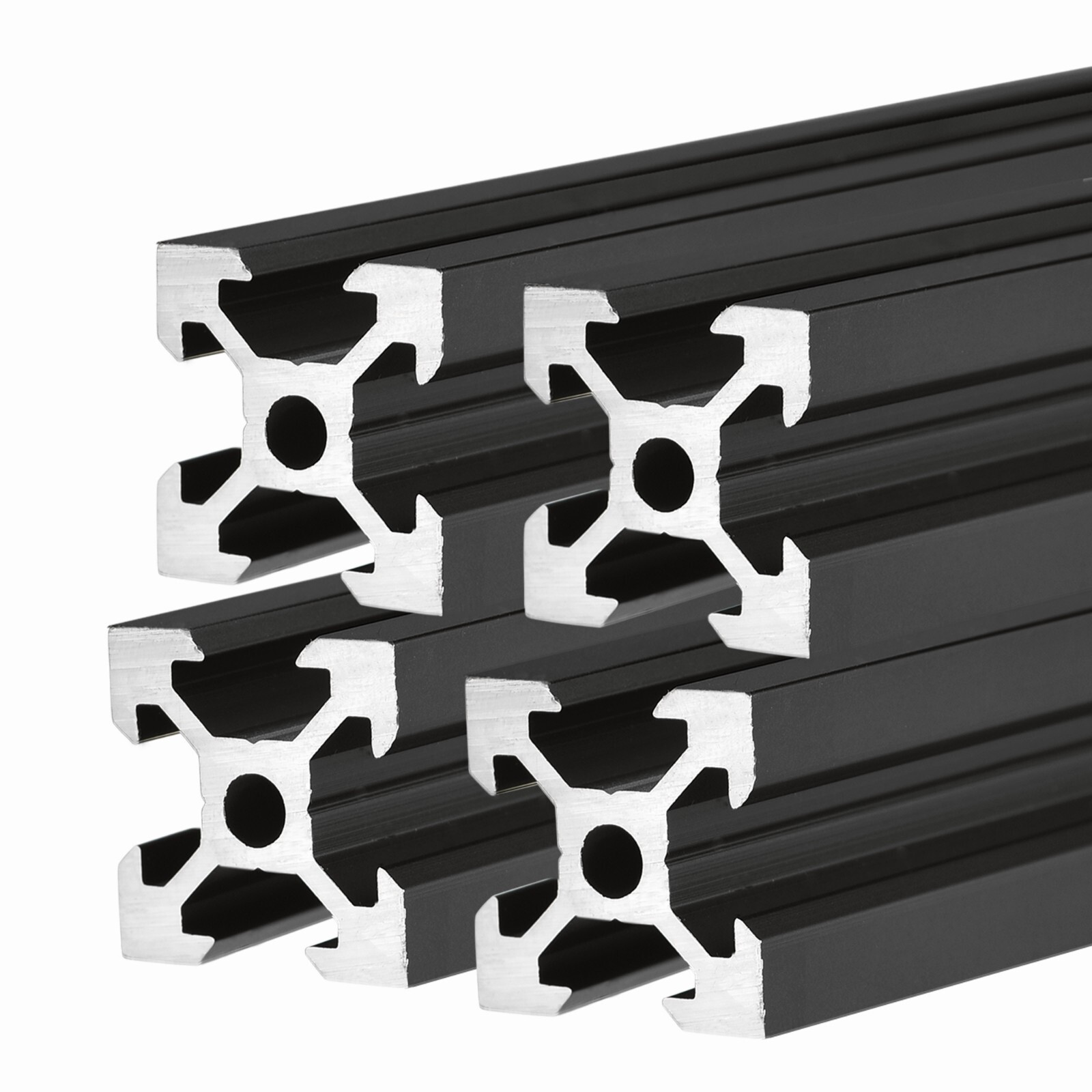 4Pcs 500mm 19.69″ 2020 V Type Slot Aluminum Profile European Standard 20mmx20mm