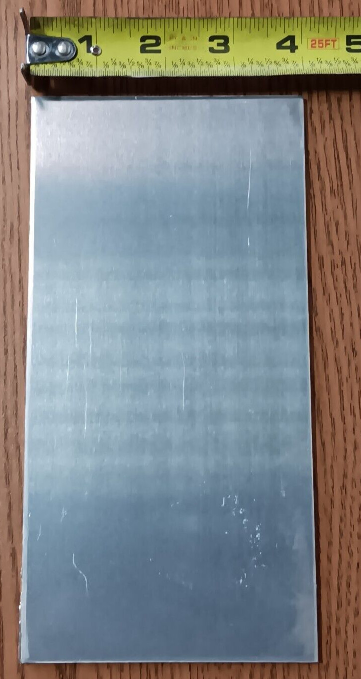 6PCS ALUMINUM 5052, .125″ x 4″ x 8″, SCRAP, WELDING